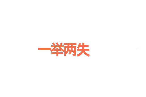 一举两失